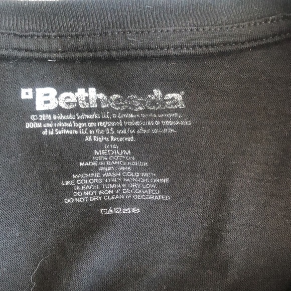 DOOM Black Short Sleeve Tee Shirt - Picture 5 of 5